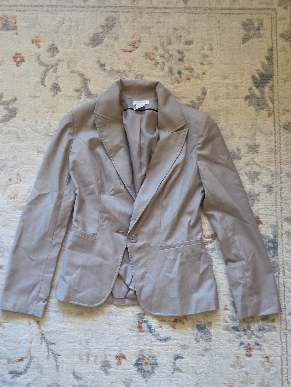 Worthington Gray Women's Single-Button Blazer